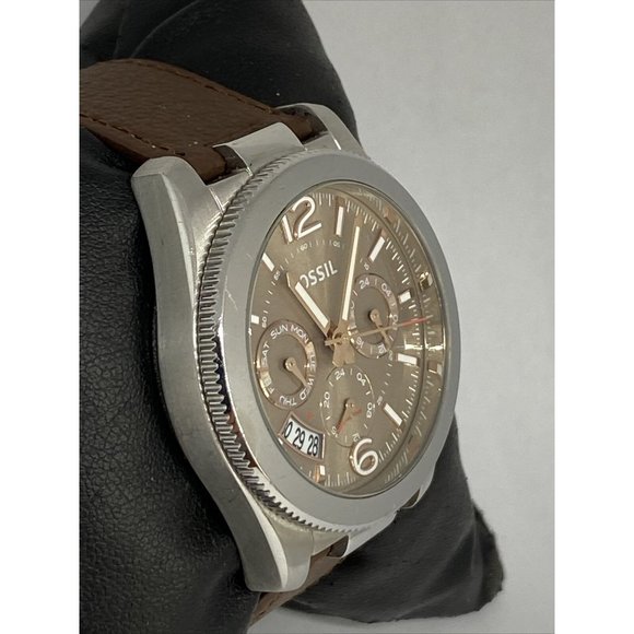 Fossil Perfect Boyfriend ES4146 Women's Brown Leat - Picture 5 of 12